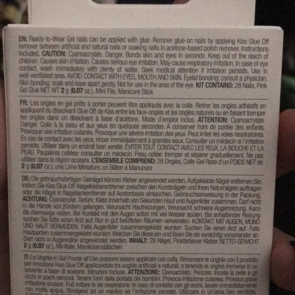 🆕🌻BNIB!Kiss Nails Spring 2021 Collection Daisy/Floral Nails!M Length! 🌻 - Picture 6 of 8